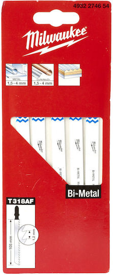 AEG Tools T318 AF Blade for Metal 105mm 5pcs
