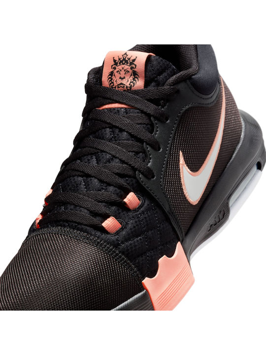 LeBron Witness 8 Ψηλά Μπασκετικά Παπούτσια Μαύρα