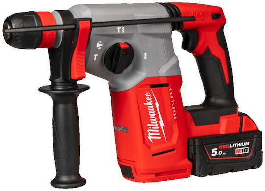 Milwaukee BLHX-502X Κρουστικό Σκαπτικό Πιστολέτο Μπαταρίας Brushless 18V 2x5Ah με Υποδοχή SDS Plus 4933478892