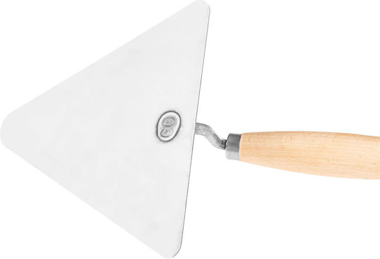 Topex Kelle Inox 180x180mm mit Hölzernes Griff 13A100