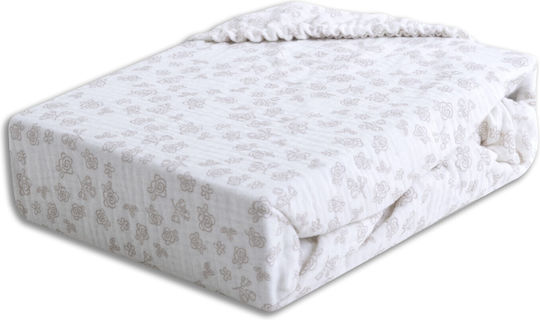 Matex Baby Bettlaken Für Krippe Baumwolle Angepasst Rosa 60x120cm