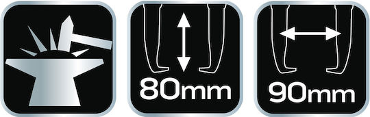 Neo Tools Εξωλκεας Διποδος 105x110mm Εξωλκέας Δίποδος 110mm