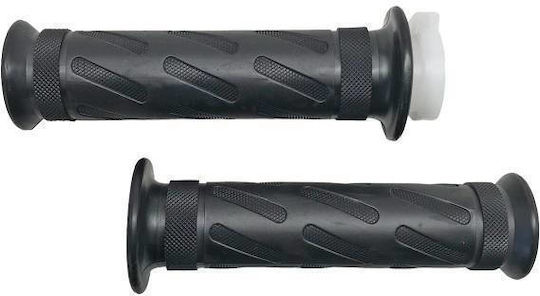 Xinli Χειρολαβές Μοτοσυκλέτας XL-10 130mm σε Μαύρο χρώμα