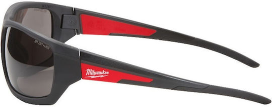 Milwaukee Safety Glasses for Protection with Black Lenses Tinted 1pcs