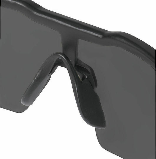 Milwaukee Safety Glasses for Protection with Black Lenses Tinted 1pcs