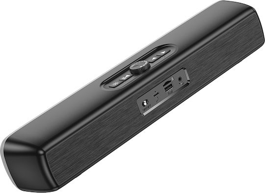 Borofone BR43 Bluetooth Speaker 5W with Radio and Battery Life up to 2 hours Black