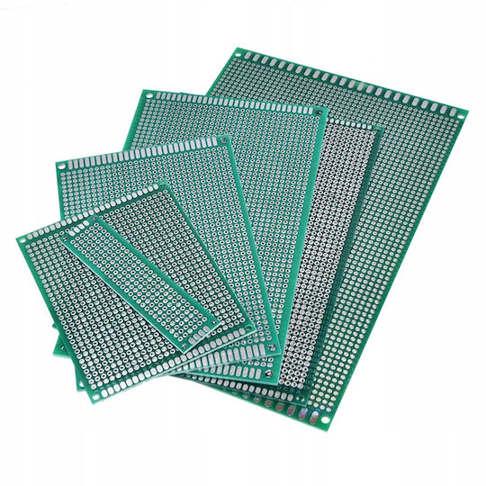 Double-sided Universal Prototype Pcb Board 80 X 120 Mm Green