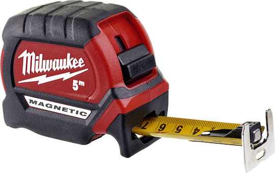 Milwaukee Tape Measure with Auto-Rewind and Magnet 27mm x 5m