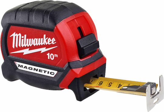 Milwaukee Tape Measure with Auto-Rewind and Magnet 27mm x 10m