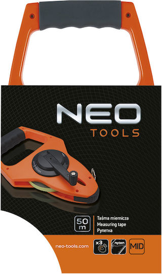 Neo Tools 50m Maßband 13mm x 50m