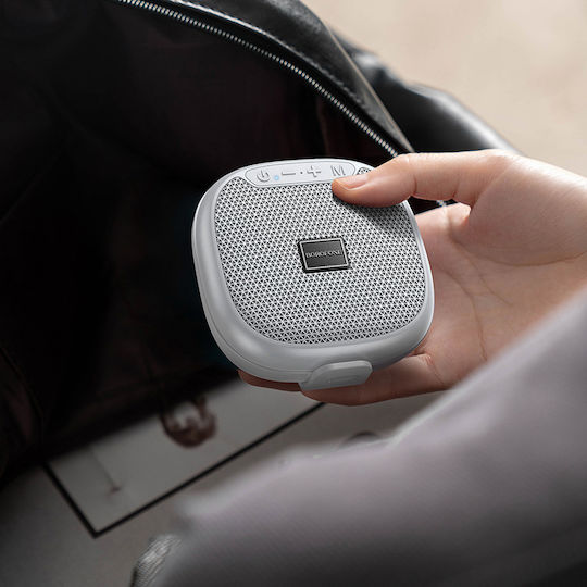 Borofone BR47 Ηχείο Bluetooth 5W με Ραδιόφωνο και Διάρκεια Μπαταρίας έως 3 ώρες Γκρι