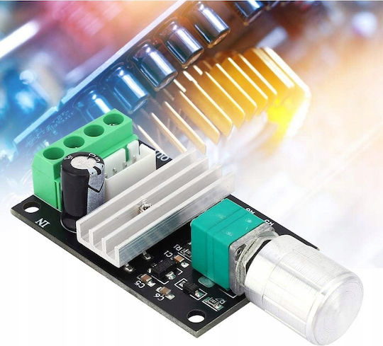 Ρυθμιστής Pwm Στροφών Μοτέρ Dc 6-28v 3a