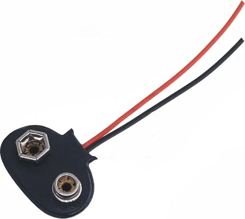 Adaptor conector baterie 9V DC 2.1/5.5