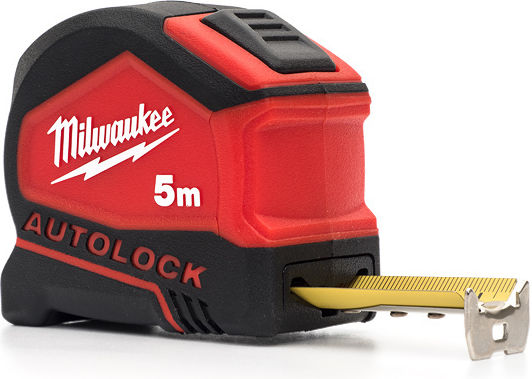 Milwaukee Autolock Tape Measure with Auto-Rewind 25mm x 8m