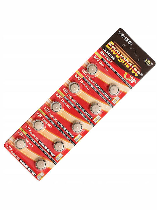 Lr44 Ag13 Lithium Battery 1.5v Pack 10