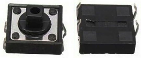 Rosfix Taster 12x12 mm H= 7 mm 2 Stück