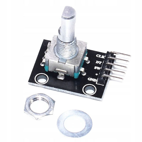 Module Κωδικοποιητή Περιστροφής Κουμπί Πρόσθετα Παξιμάδια Ποτενσιόμετρο