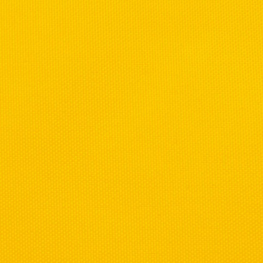 vidaXL Fabric Triangle Shade Sail Yellow with PU Coating 3x4.24x4.24m