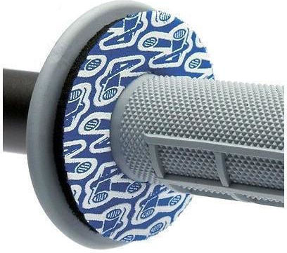 Renthal Motorcycle Handlebars Handlebar Donutz Protectors in Blue color