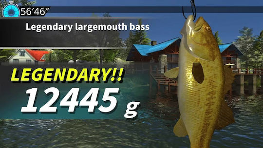 Legendary Fishing (Code In A Box) Switch Game