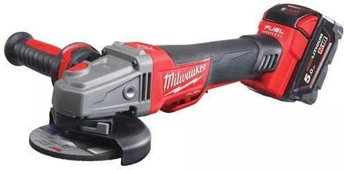 Milwaukee M18 CAG125XPDB-502X Grinder 125mm Battery Brushless 2x5Ah
