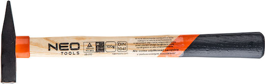 Neo Tools Hammer 100gr with Wooden Handle 25-010
