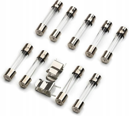 Fuse Set Wta Glass Quick 5x20mm 100 Pieces 0.2a-20a