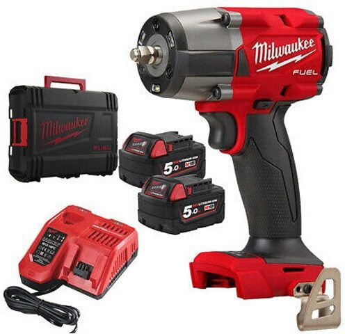 Milwaukee M18 FMTIW2F12-502X Ударен гайковерт 2x5Ах с Приемник 1/2"