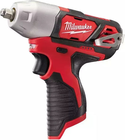 Milwaukee M12 BIW38-0 Ударен гайковерт Соло с Приемник 3/8"
