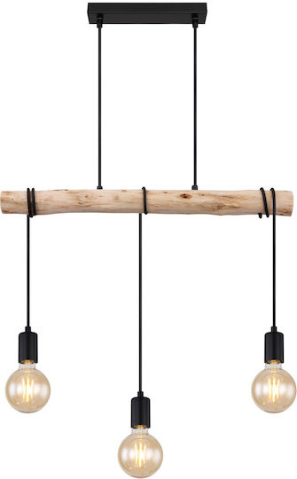 Globo Lighting Gregor Pendant Light Beige 60x5x120cm Globo Lighting Gregor Pendant Light Beige 60x5x120cm