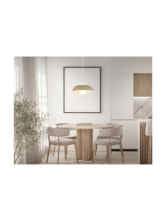 Globo Lighting Hängelampe Beige mit Fassung E27 38x38x120cm.
