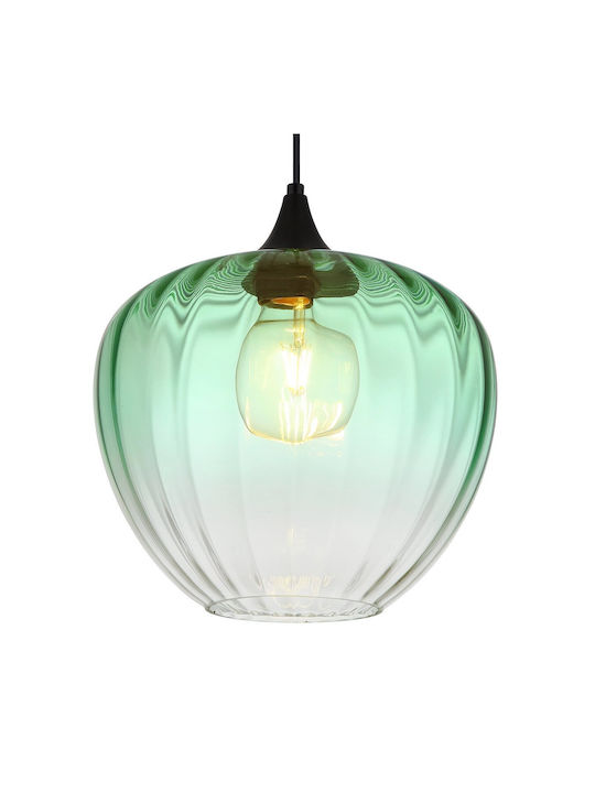 Globo Lighting Pendant Light Black with Socket E27 29x29x120cm