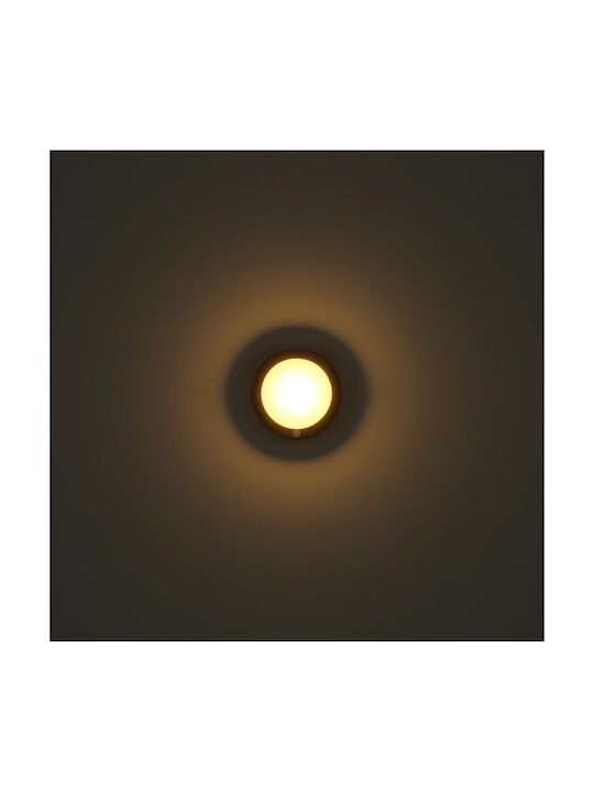 Globo Lighting Deckenleuchte Schwarz mit Integrierter LED