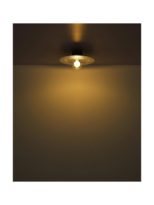 Globo Lighting Deckenleuchte 33cm Schwarze mit G9 Lampenbirnensockel