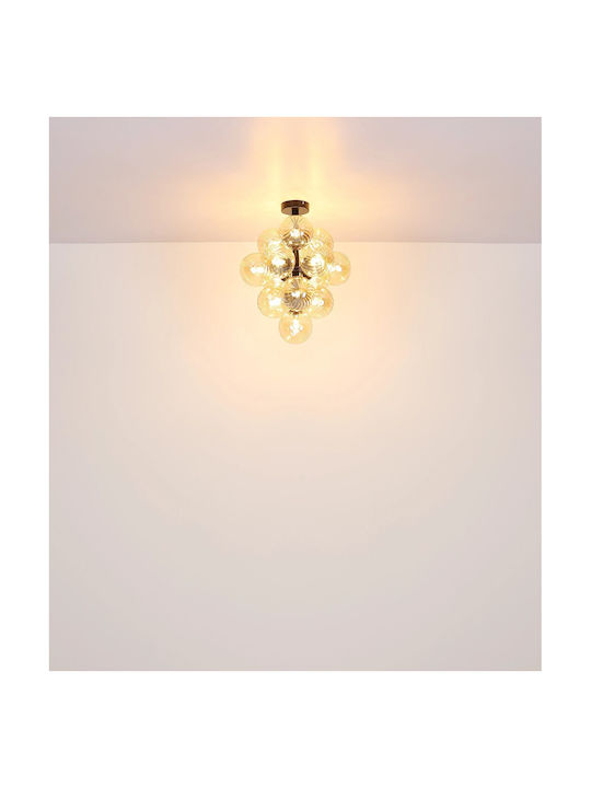 Globo Lighting Таванно Осветително Тяло 39.5см Черно с Цокъл G9