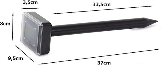 Verk Group Πάσσαλος Απώθησης Τρωκτικών Ηλιακός 300gr 0.38x0.38m