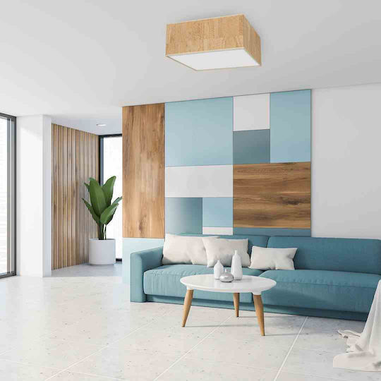 Eko Light Cork Deckenleuchte 50cm