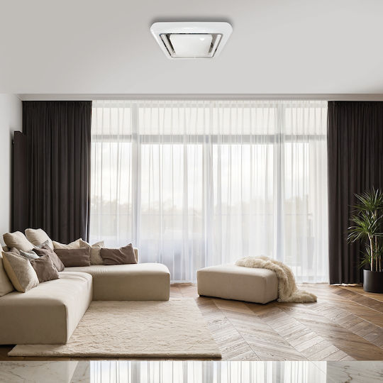 Eko Light Cameron Πλαφονιέρα 43εκ. LED με Τηλεχειριστήριο