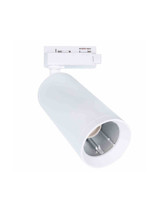 Eko Light Single Spot with Socket GU10 in White Color