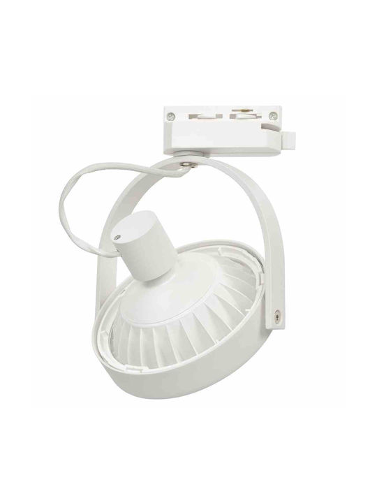 Eko Light Lugar Single Spot with Socket GU10 in White Color