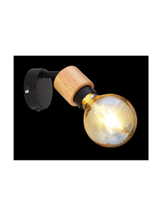 Globo Lighting Jorna Classic Lamp Wall with Socket E27 Black 8x9.5cm