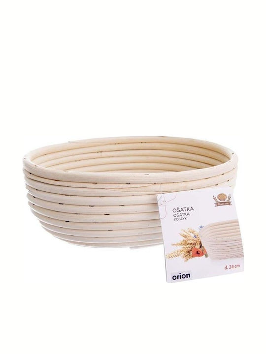 Orion Aufbewahrungskorb Rattan Braun 24x18.5x9cm 1Stück