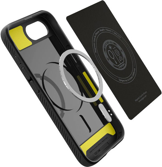 Spigen Rugged Armor Back Cover Σιλικόνης 2mm Μαύρο (iPhone 17e / 16e)