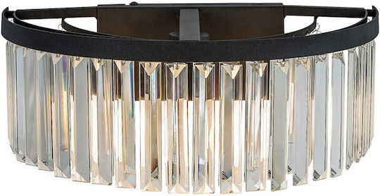 Rabalux Classic Lamp Wall with Socket E27 Black 18.5cm