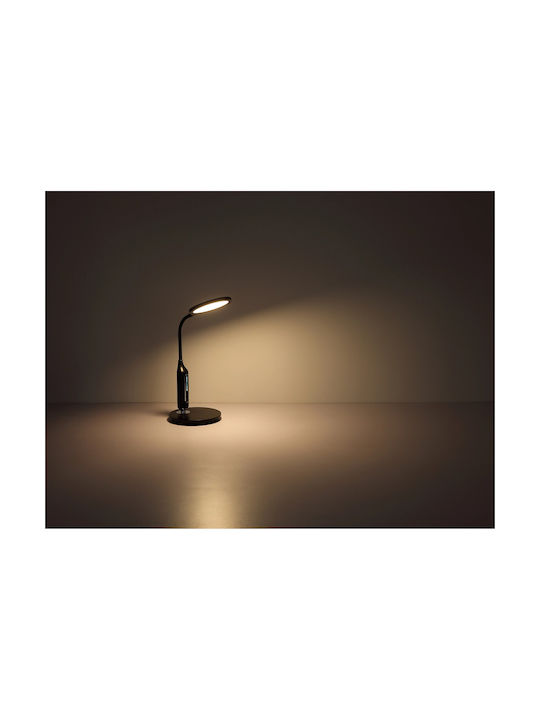 Globo Lighting LED Φωτιστικό Γραφείου με Εύκαμπτο Βραχίονα σε Μαύρο Χρώμα