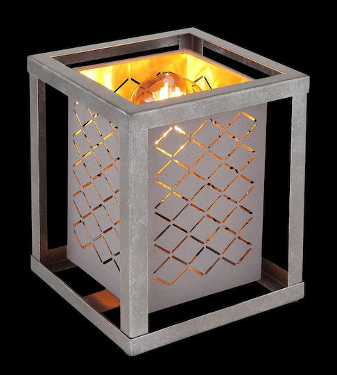 Globo Lighting Thomas Lustră Decorativă Lampion cu Soclu pentru Bec E27 Gri