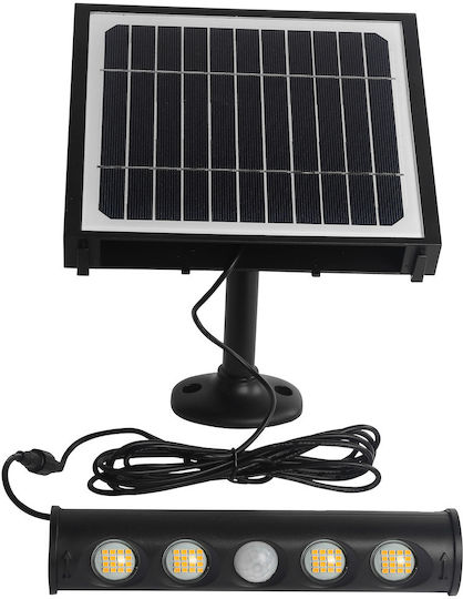 Eko Light Wall Mounted Solar Light 8W Natural White 4000K with Motion Sensor IP65 24.5cmx5cmcm