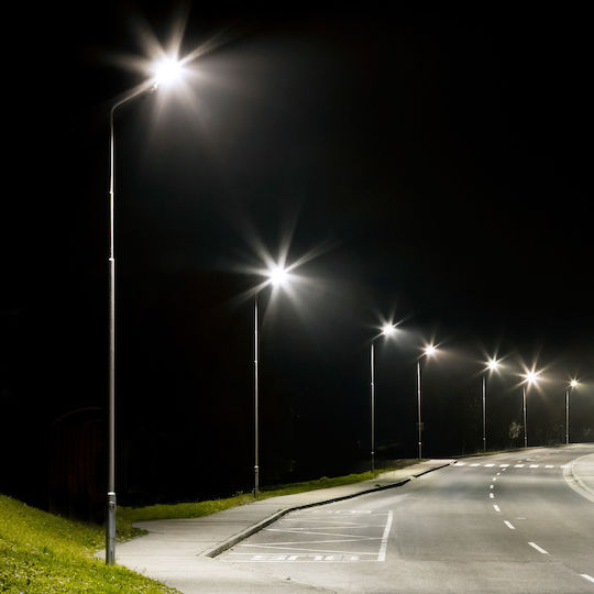 Eko Light Street Solar Light 150W 1800lm Cold White 6000K with Remote Control IP65 140cmx70cmcm