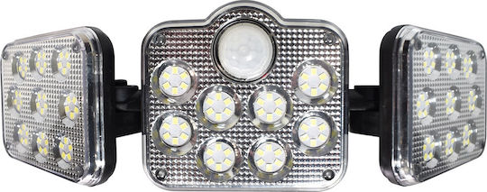 Eko Light Lampă Solară 20W cu Senzor de Mișcare și Telecomandă IP44