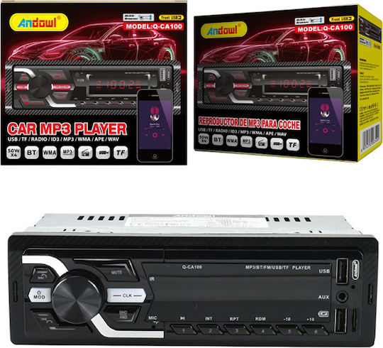 Andowl Qca100 Auto-Audiosysteme (1 DIN) Bluetooth USB